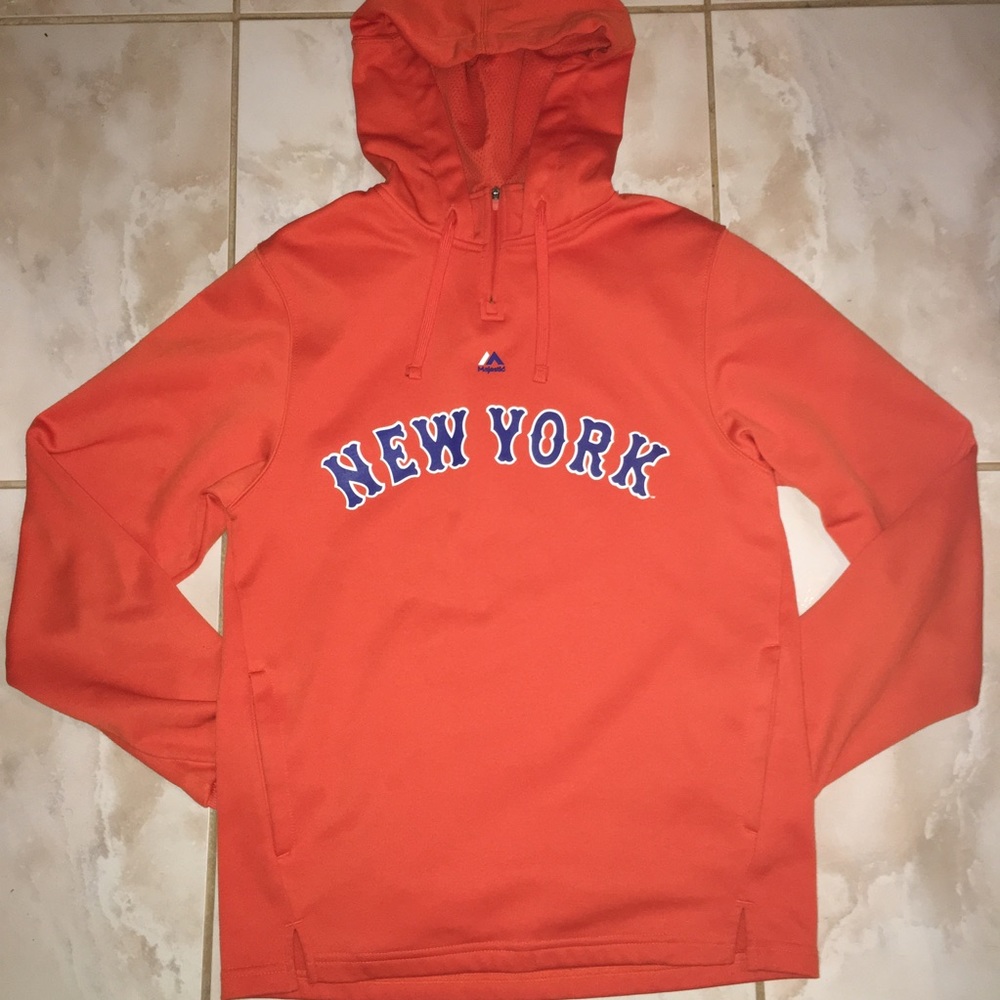 MLB Authentic Majestic New York Metz Hoodie
